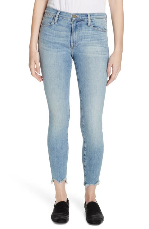 Le High Chew Hem Ankle Skinny Jeans (Paltrow)