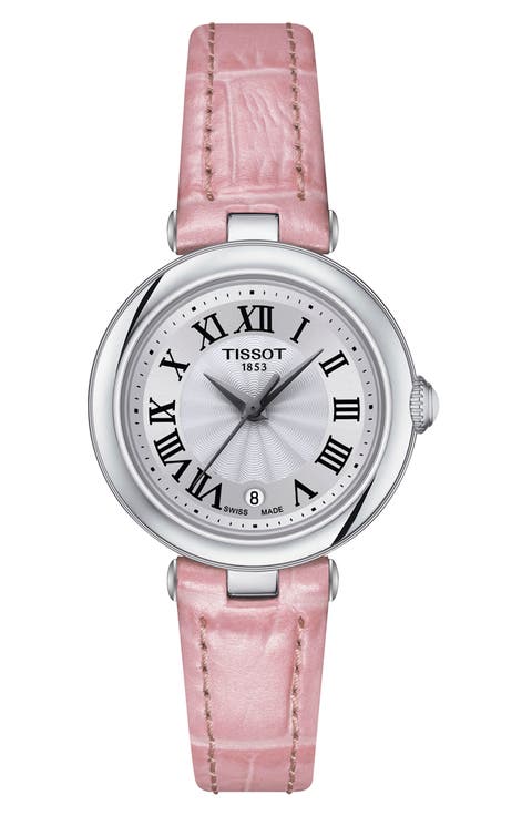 Bellissima Leather Strap Watch, 26mm