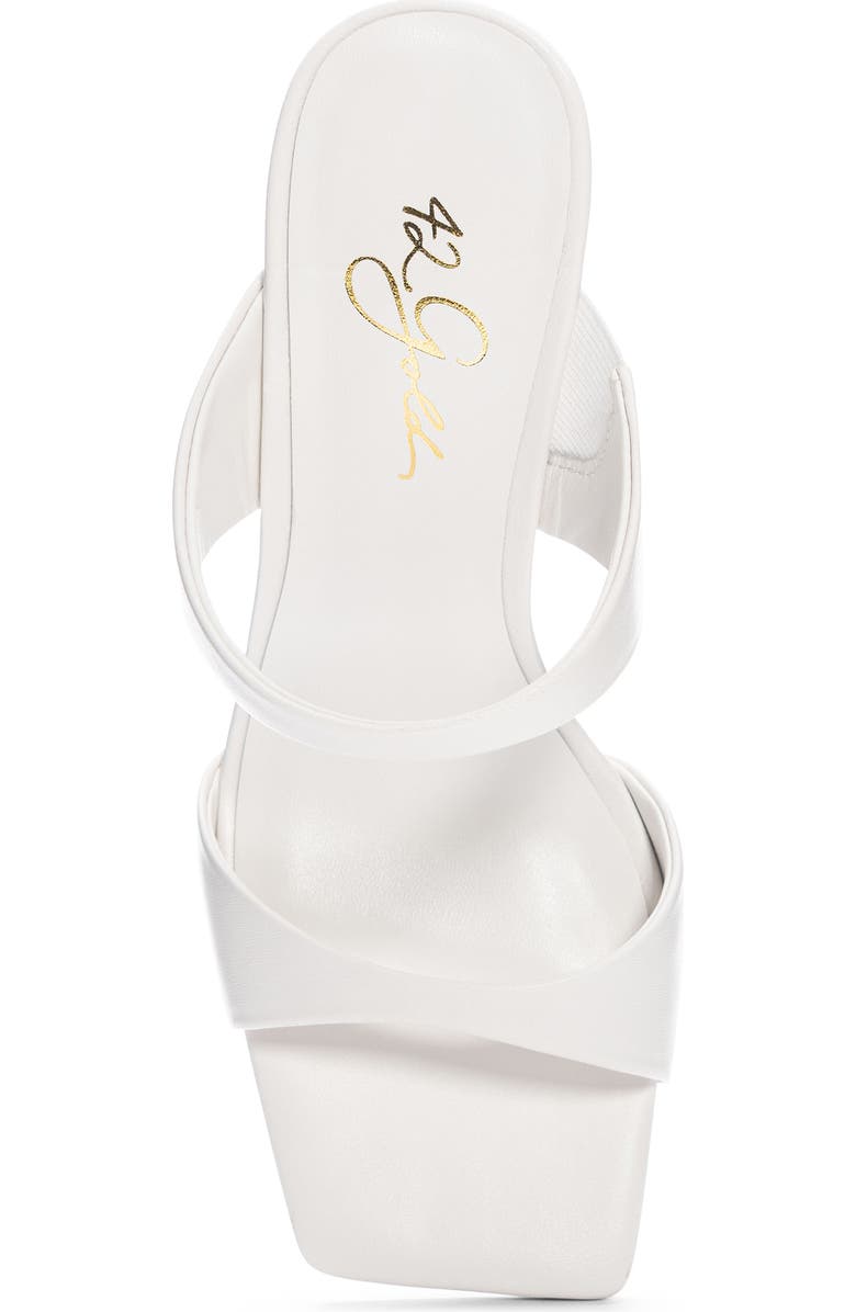 42 Gold Omira Wedge Sandal, Alternate, color,