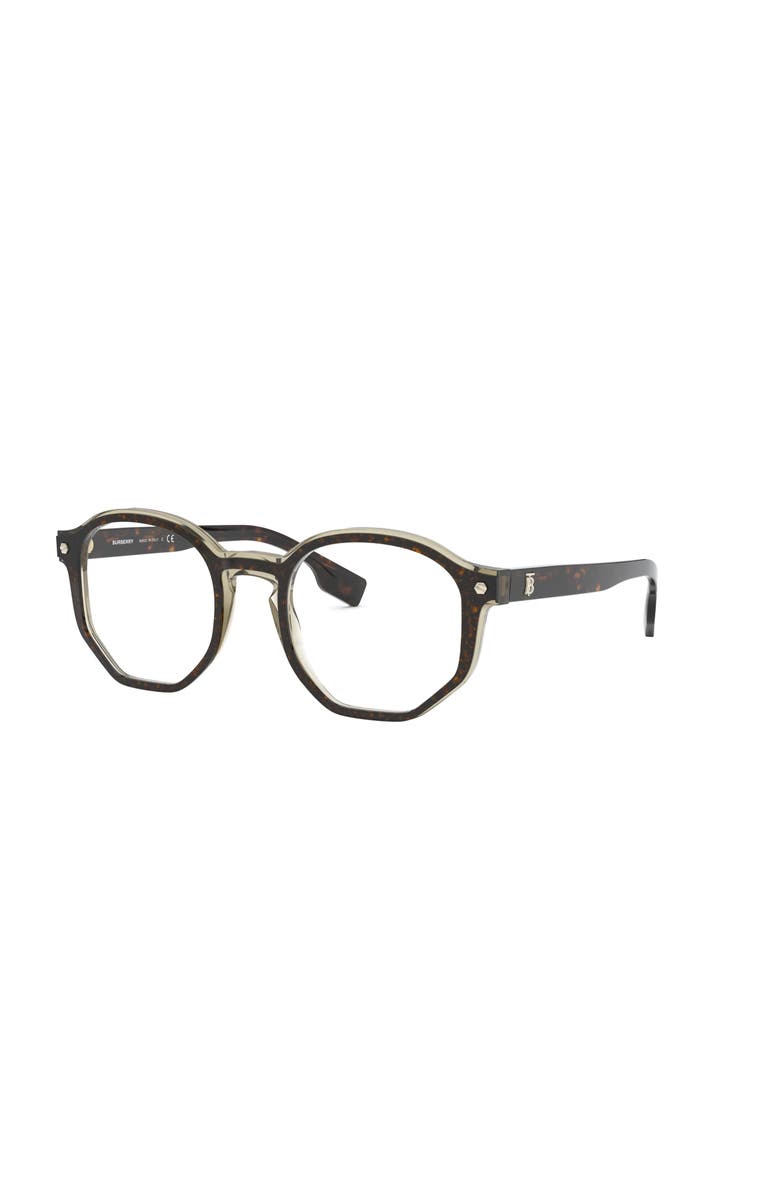 Burberry 50mm Irregular optical glasses, Main, color, Grey