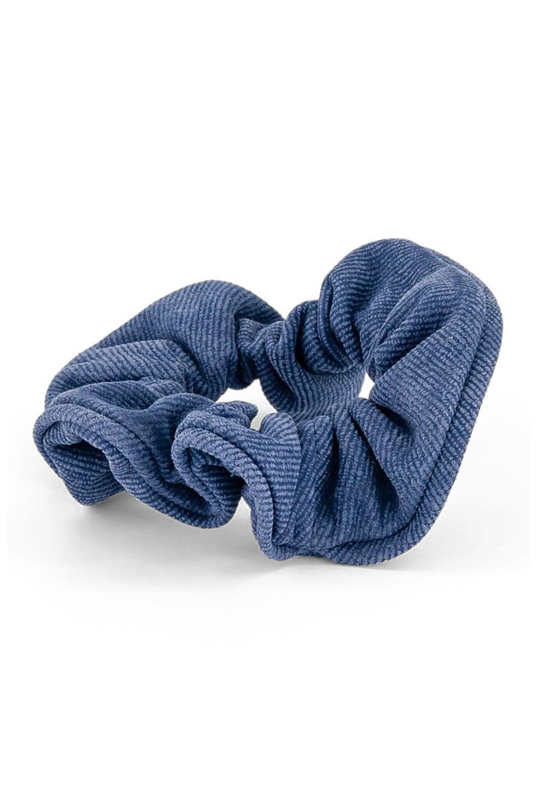 Allure Denim Scrunchie, Alternate, color, Blue