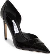 Jimmy Choo Brigitte Pointed Toe Half d'Orsay Pump