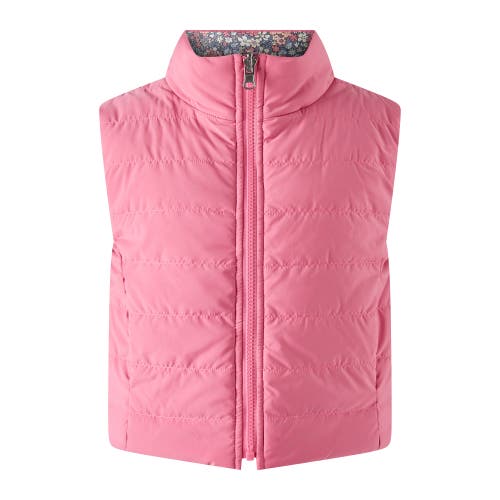 Rachel Riley Floral Padded Gilet In Multi