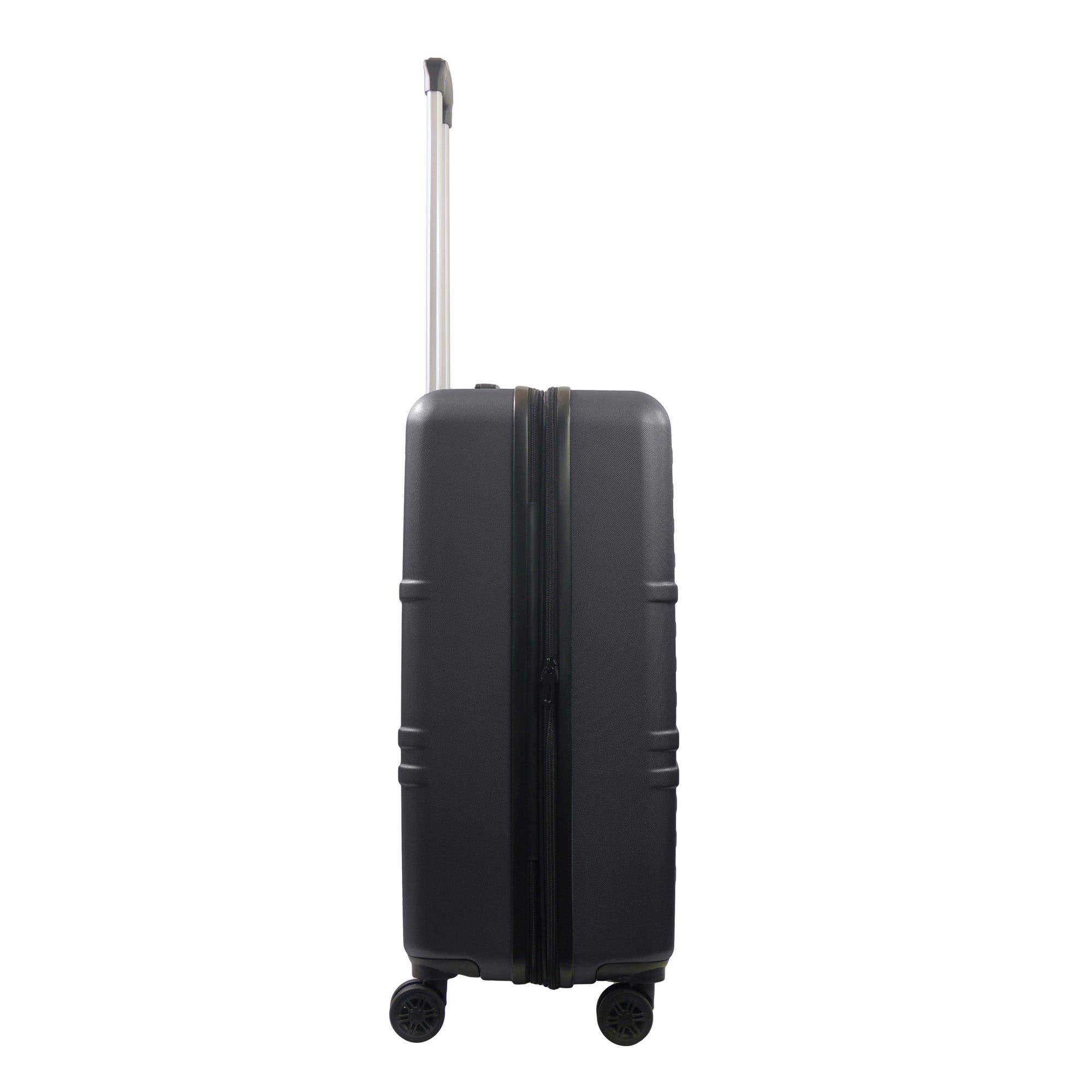American Dreamliner 26.5" Hardside Luggage with Expansion, Alternate, color, Black