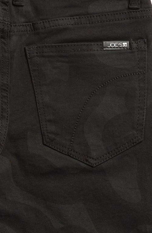 Joe's Kids' Brixton Camo Print Slim Straight Leg Jeans In Brown