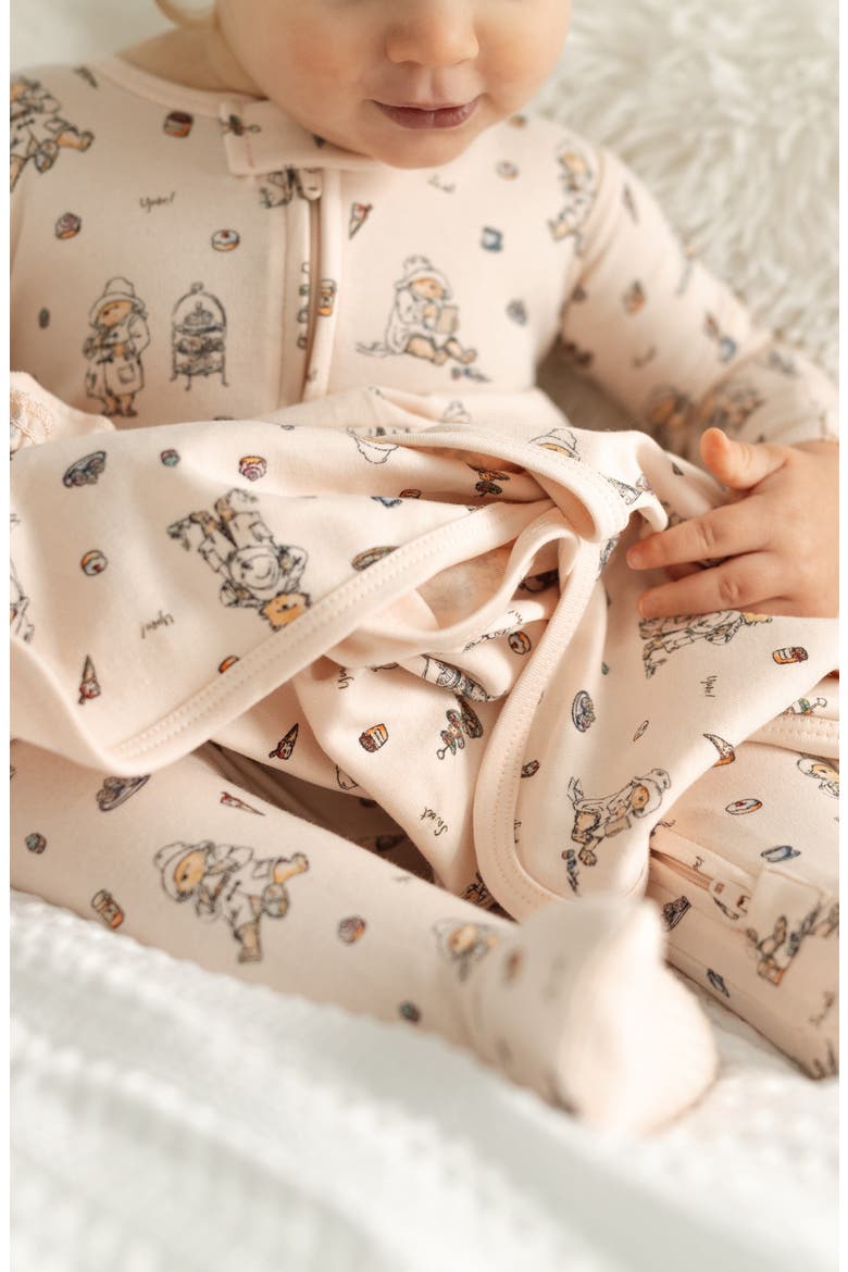 Organic Cotton Blanket, Alternate, color, SWEET PADDINGTON