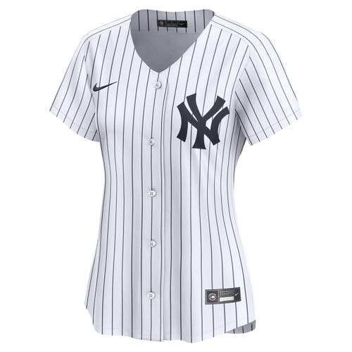 Nike Jazz Chisholm Jr. White New York Yankees Home Limited Player Jersey