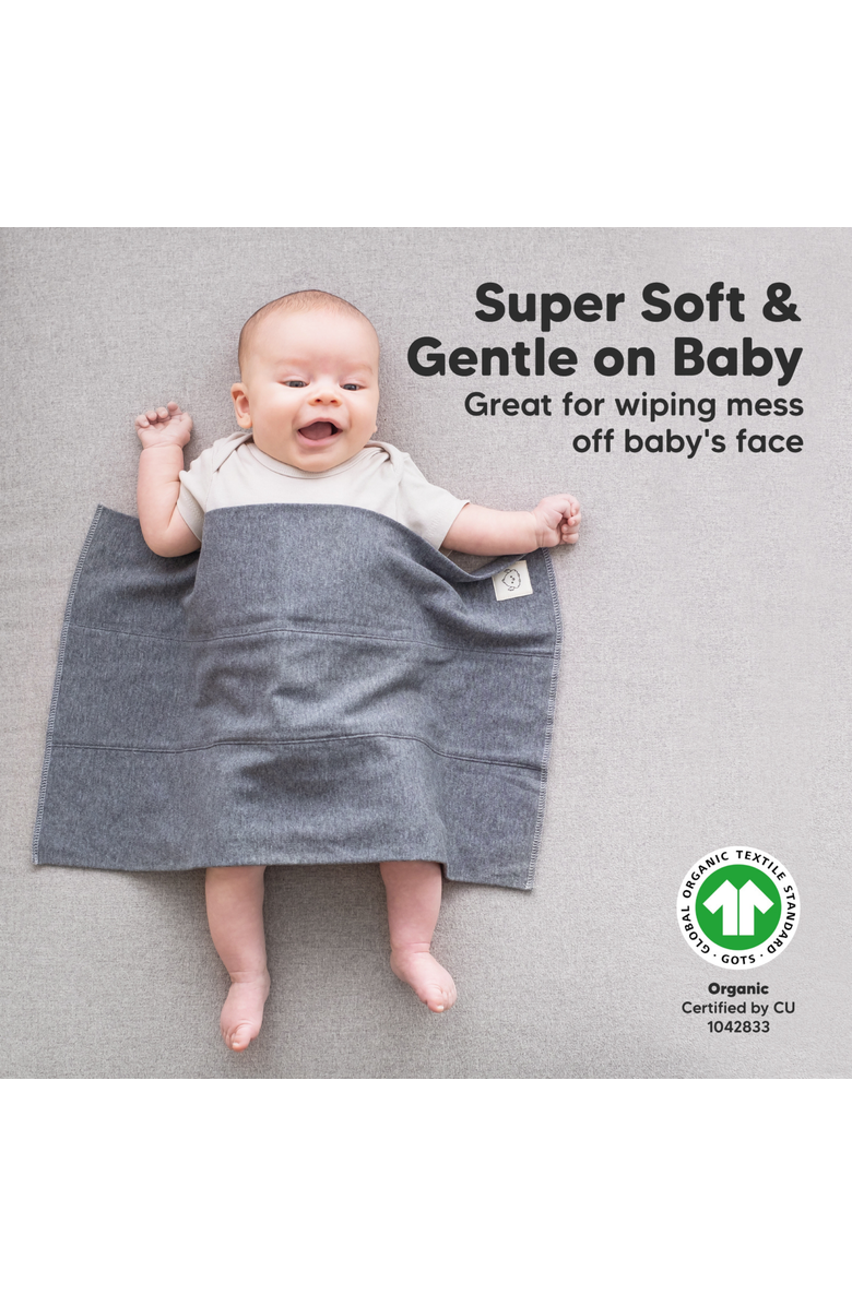 KeaBabies Shea Burp Cloths, Alternate, color, Neutrals
