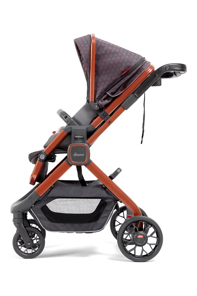 Quantum 2 Folding Stroller, Alternate, color, COPPER HIVE