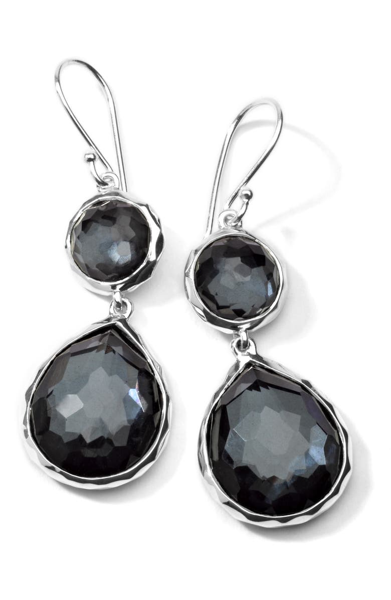 Ippolita Mini Rock Candy<sup>®</sup> Snowman Drop Earrings, Main, color, 