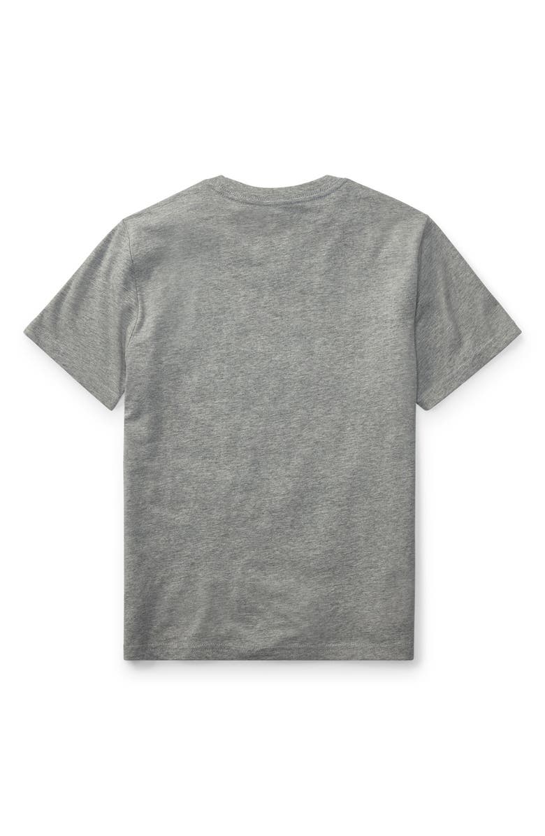 Polo Ralph Lauren Kids' Short Sleeve Cotton Jersey T-Shirt, Alternate, color, Andover Heather