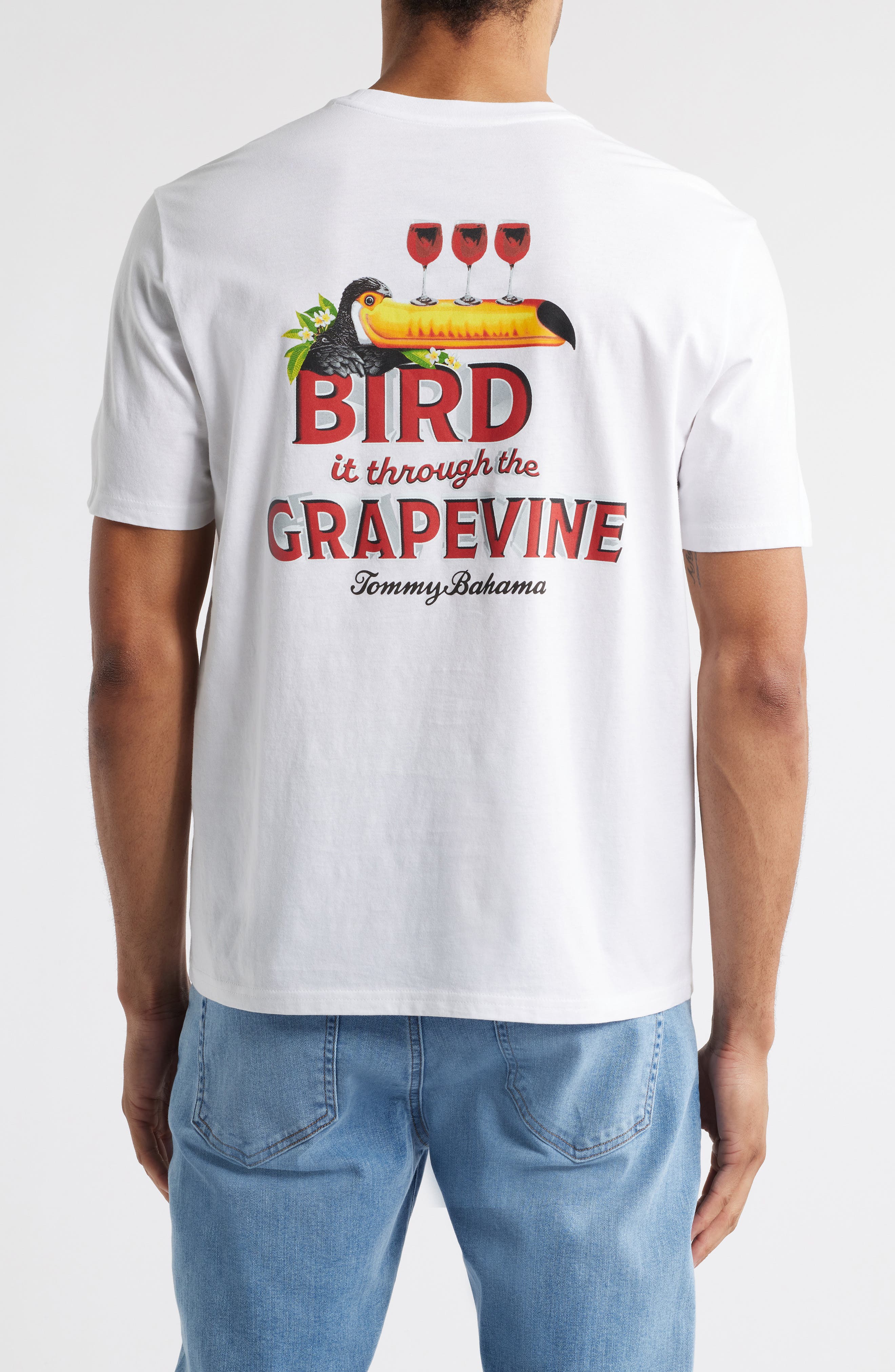 Bird It Through the Grapevine Graphic T-Shirt - image 2