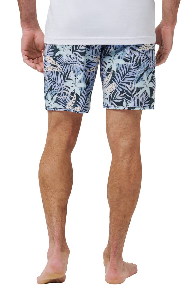 Continental King Board Shorts, Alternate, color, BLACK