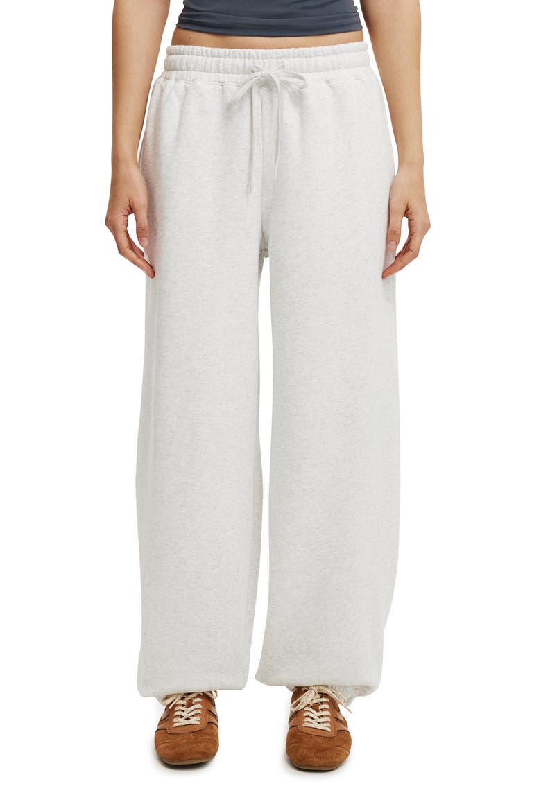 Women's Balloon Sweatpant, Main, color, Cloud Marle