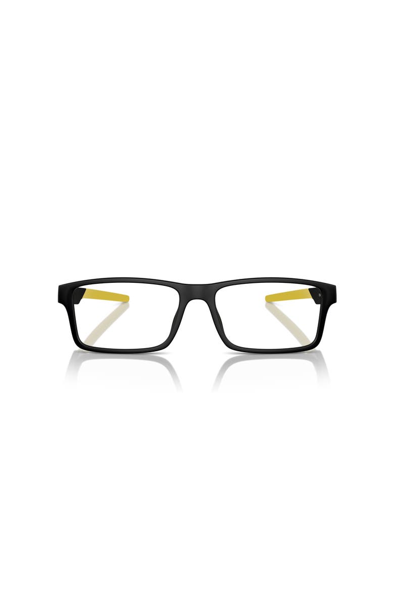 55mm Rectangle optical glasses, Alternate, color, Black
