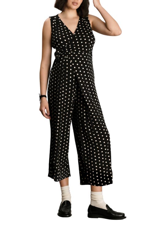 Francesca Maternity & Nursing Cropped Jumpsuit