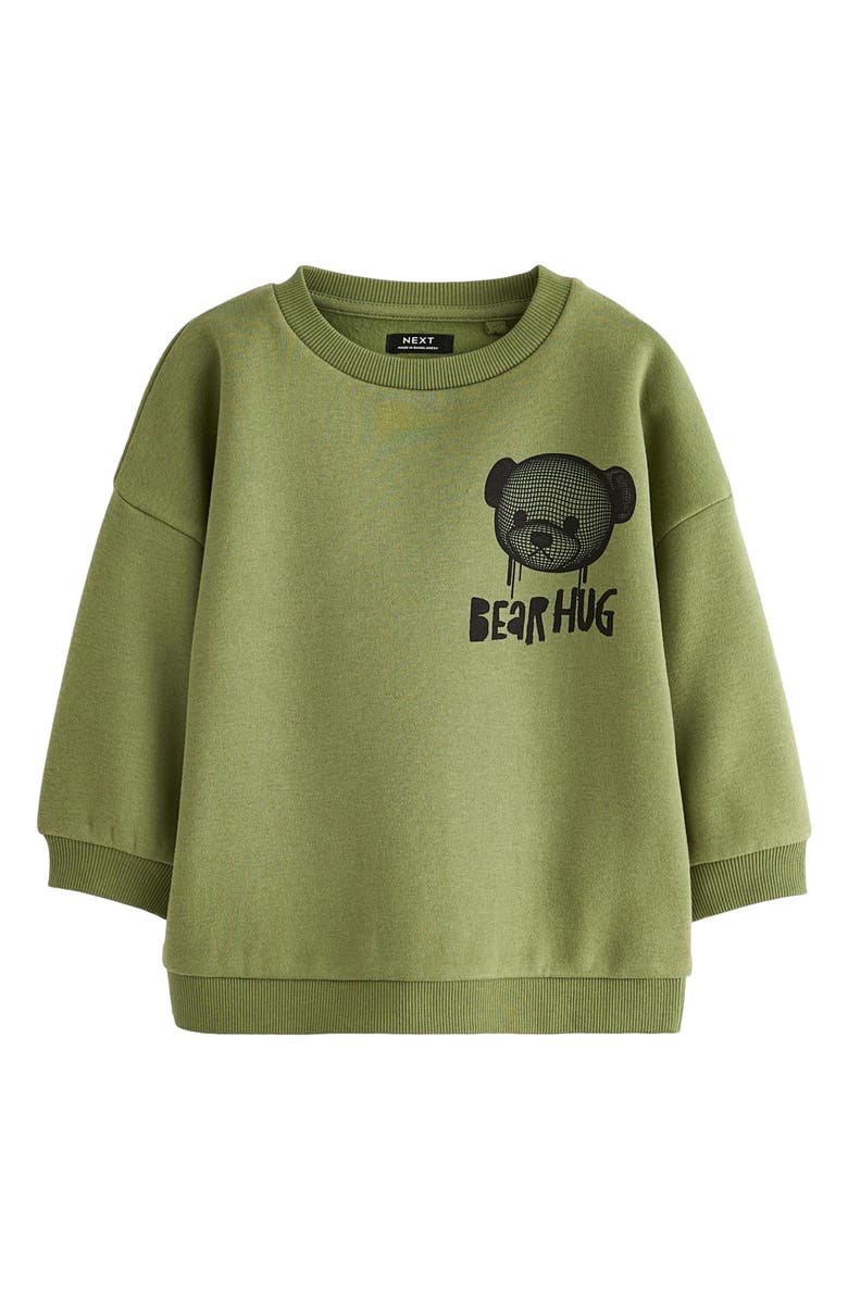 NEXT Kids' Bear Hug Graphic Sweatshirt, Main, color, 