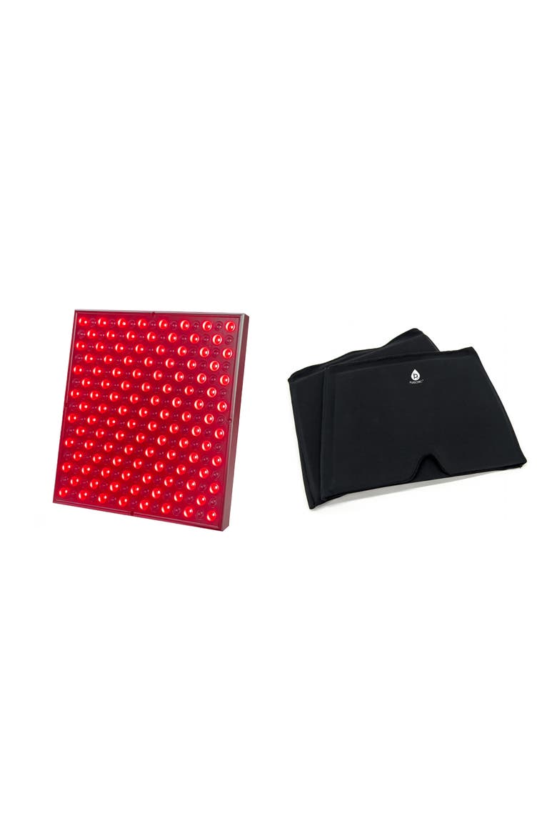 LED Red Light Panel & Hot/Cold Gel Head Wrap, Main, color, Multicolor