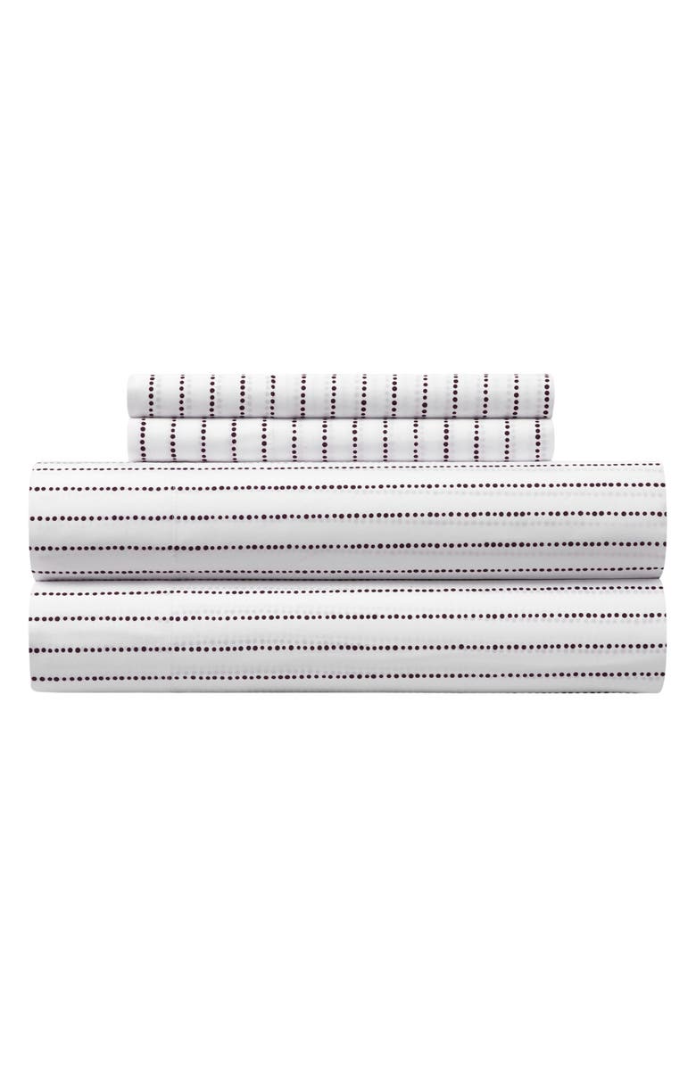 CHIC Karley Dotted Stripe Sheet Set - Twin, Main, color, 