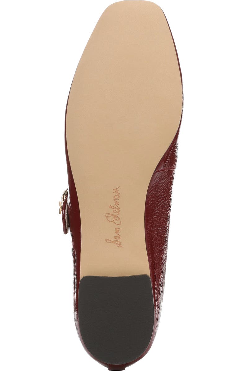 Sam Edelman Michaela Mary Jane Flat, Alternate, color, French Merlot
