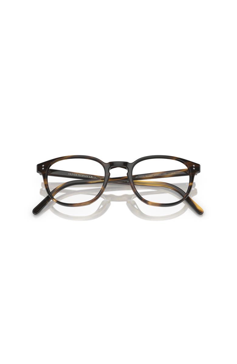 Oliver Peoples 47mm Cat Eye optical glasses, Alternate, color, Black