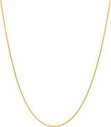 AMERICAN EXCHANGE Rope Chain Necklace