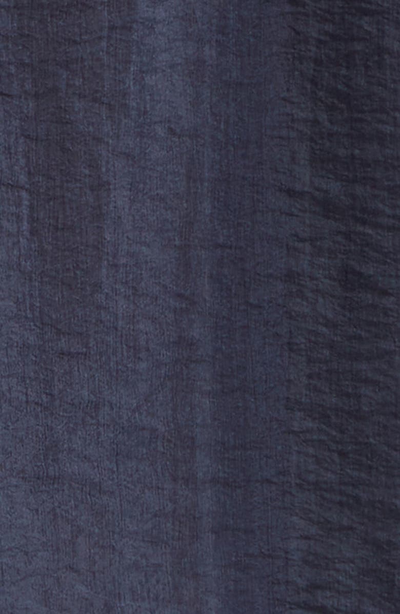 Emporio Armani Techno Crepe Midi Skirt, Alternate, color, Navy