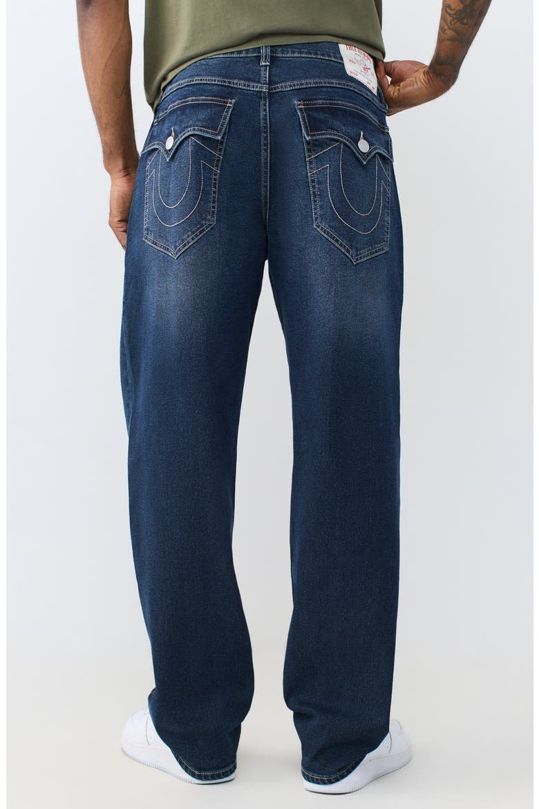 Bobby SN Flap Relaxed Baggy Jeans, Alternate, color, DARK HAWK'S EYE WASH