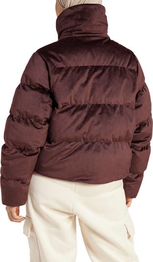 adidas Originals Regen Velour Down Puffer Jacket | Nordstrom