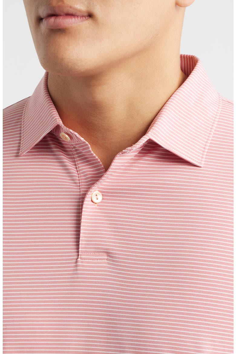Stripe Featherweight Performance Polo, Alternate, color, VENETIAN PINK