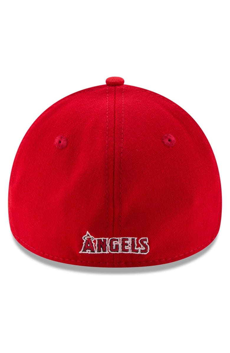 New Era Men's New Era Red Los Angeles Angels Game Team Classic 39THIRTY Flex Hat, Alternate, color, Red
