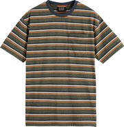 Scotch & Soda Relaxed Fit Stripe Pocket T-Shirt