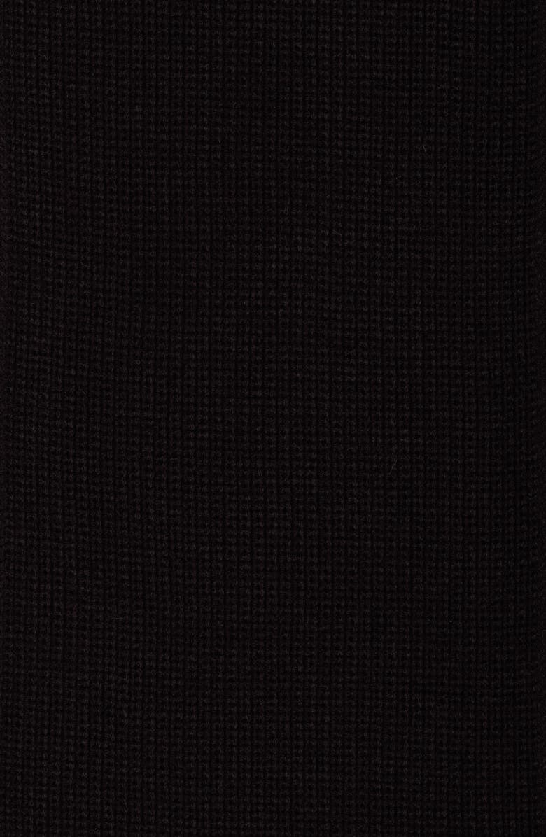 Kurt Geiger London Evil Eye Wool Blend Scarf, Alternate, color, Black