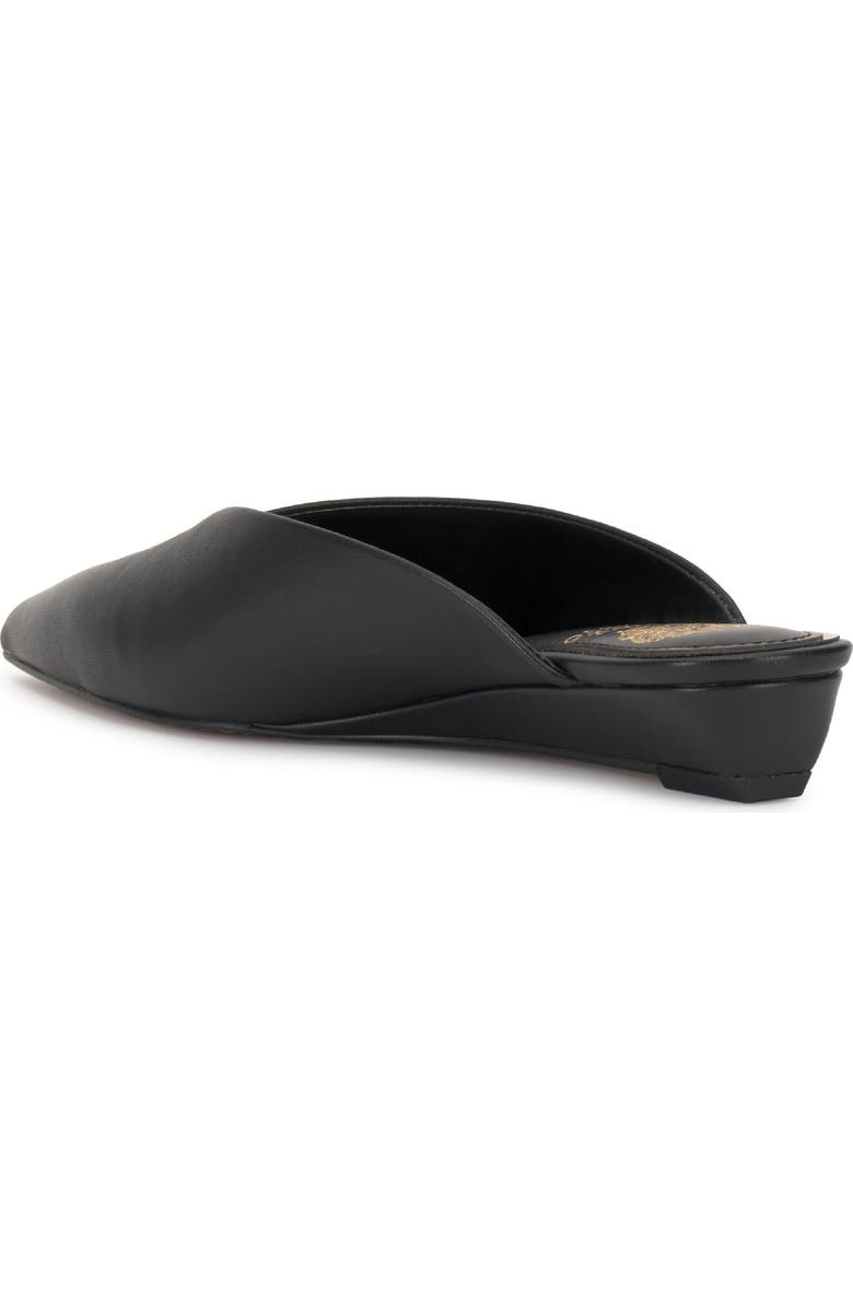 Vince Camuto Vinia Pointed Toe Wedge Mule, Alternate, color, Black