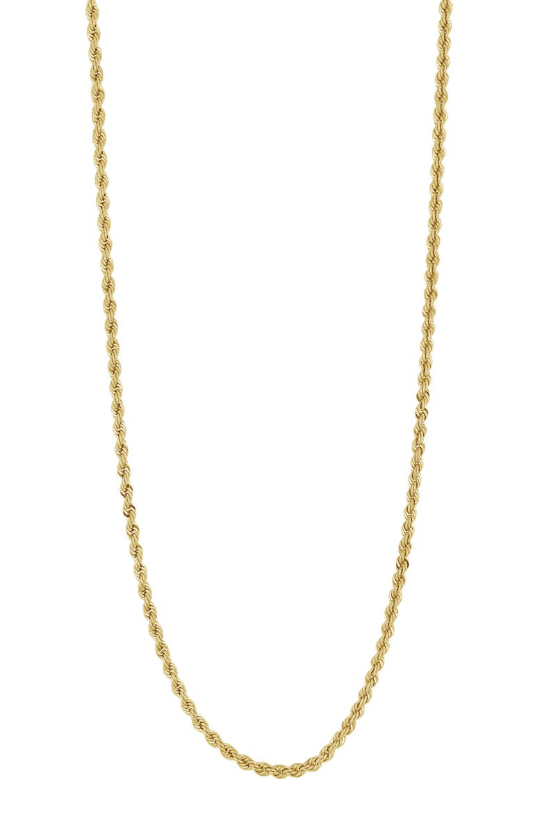 Bony Levy Men's 14K Gold Rope Chain Necklace, Main, color, 