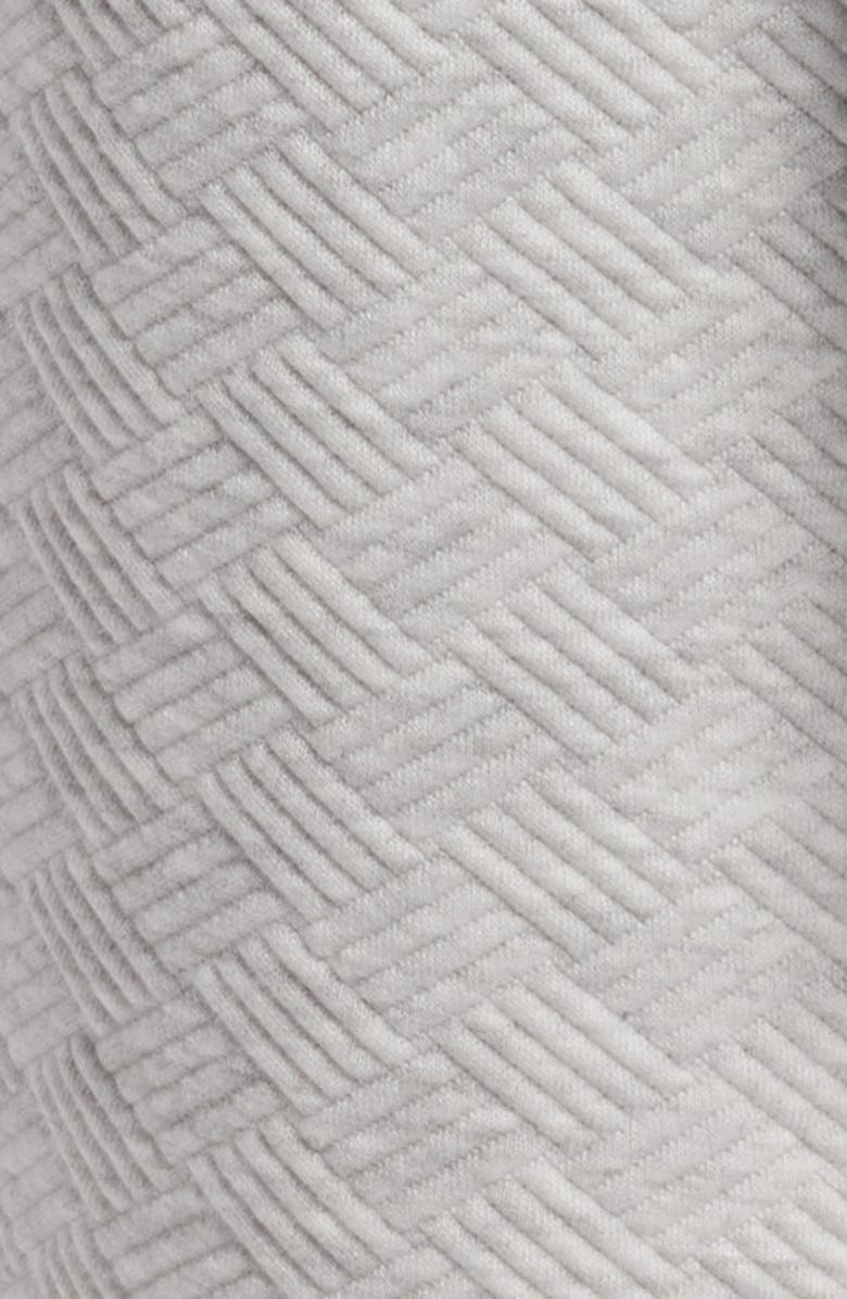 Majestic International Diamond Textured Hooded Robe, Alternate, color, 