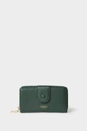 Osprey London The Core Medium Leather Popper Matinee Purse