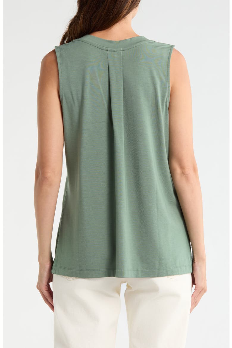 Kauai V-Neck Tank, Alternate, color, DARK JADE