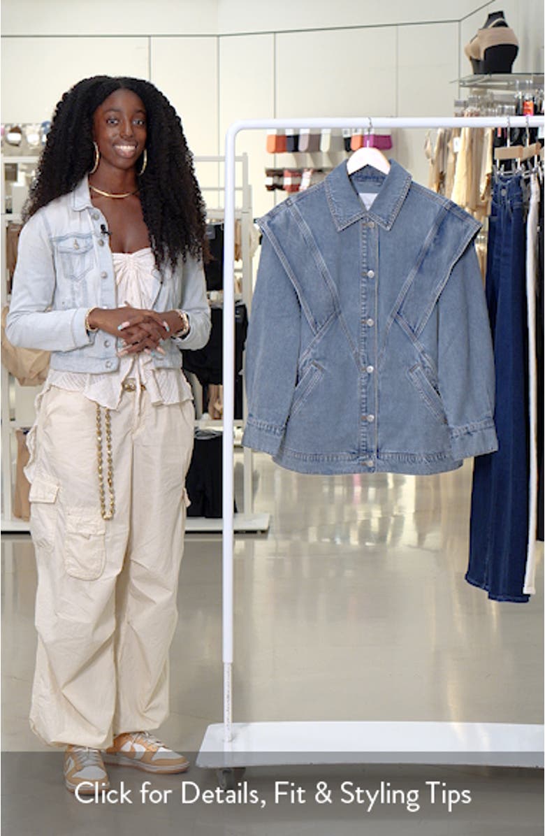Oversize Denim Jacket, sales video thumbnail