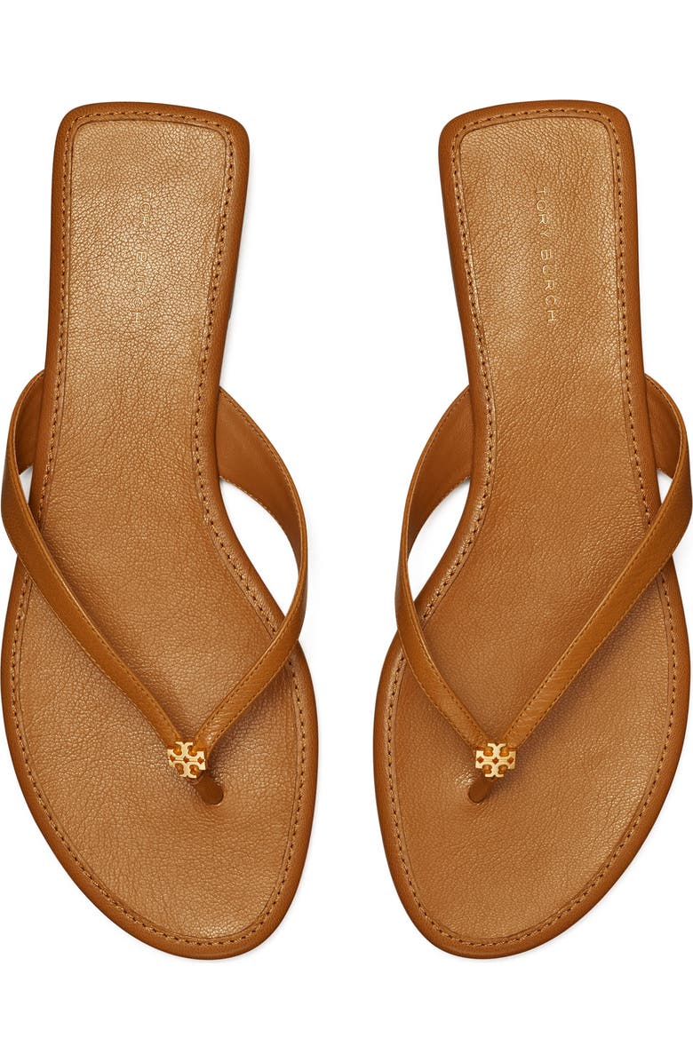 Tory Burch Classic Flip Flop, Main, color, Caramel Corn