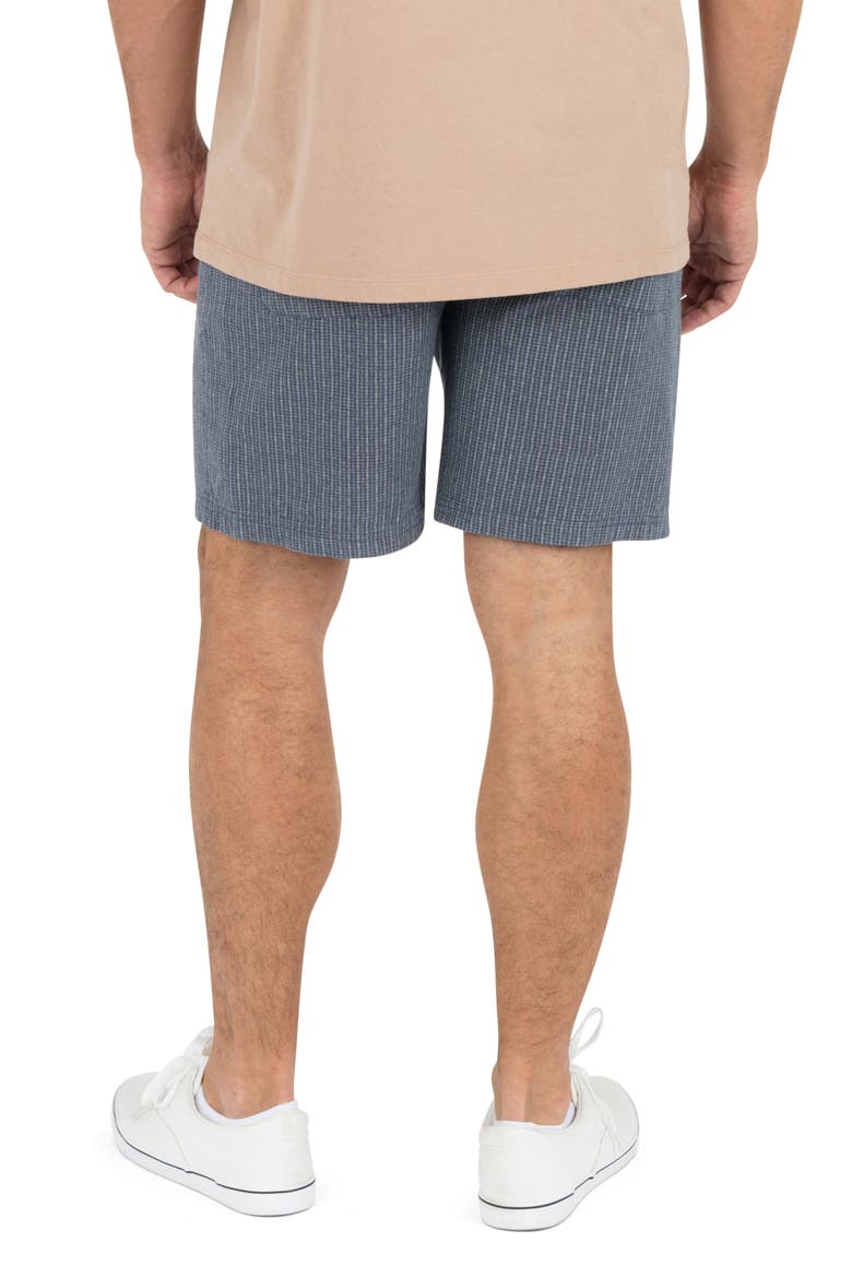 Raleigh Volley Stripe Cotton & Linen Drawstring Shorts, Alternate, color, MONSOON