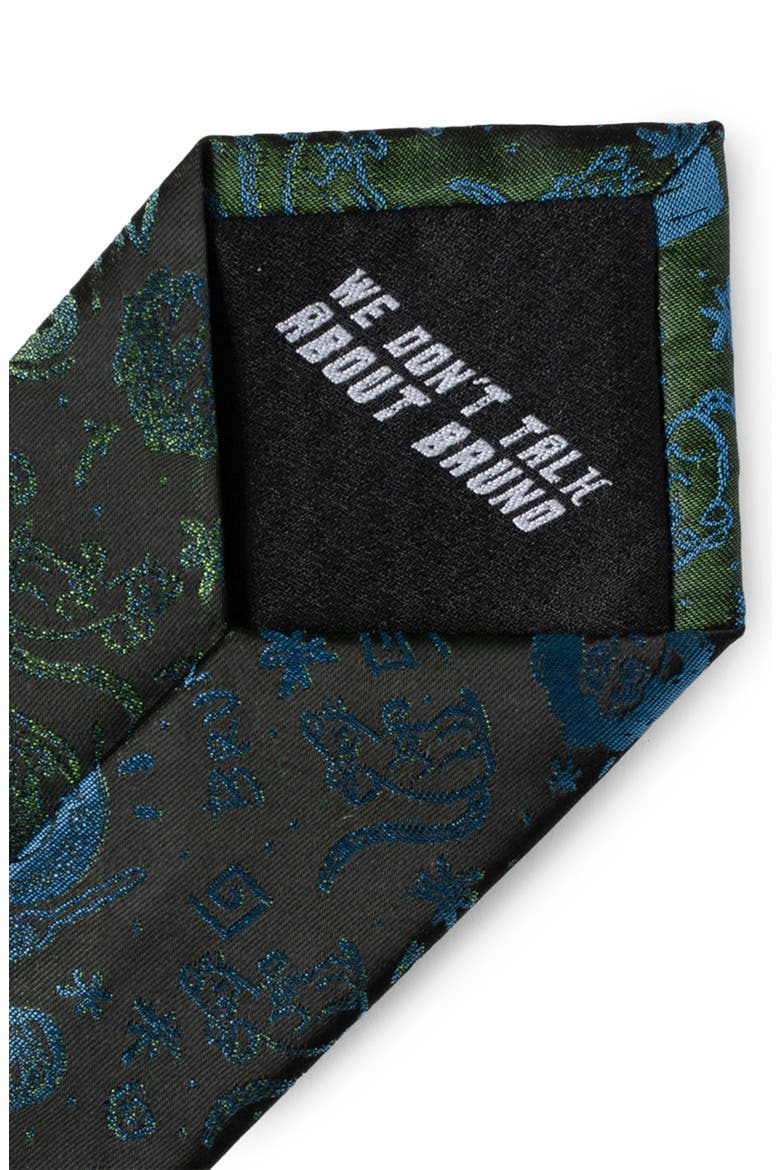 x Disney® Bruno Silk Blend Tie, Alternate, color, BLACK MULTI