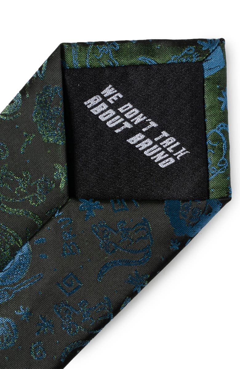 Cufflinks, Inc. x Disney<sup>®</sup> Bruno Silk Blend Tie, Alternate, color, Black Multi