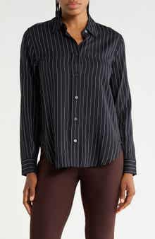 Pinstriped Long Sleeve Shirt
