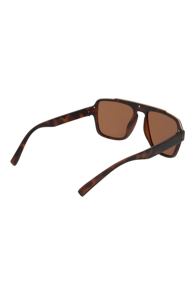 54mm Navigator Sunglasses, Alternate, color, TORTOISE