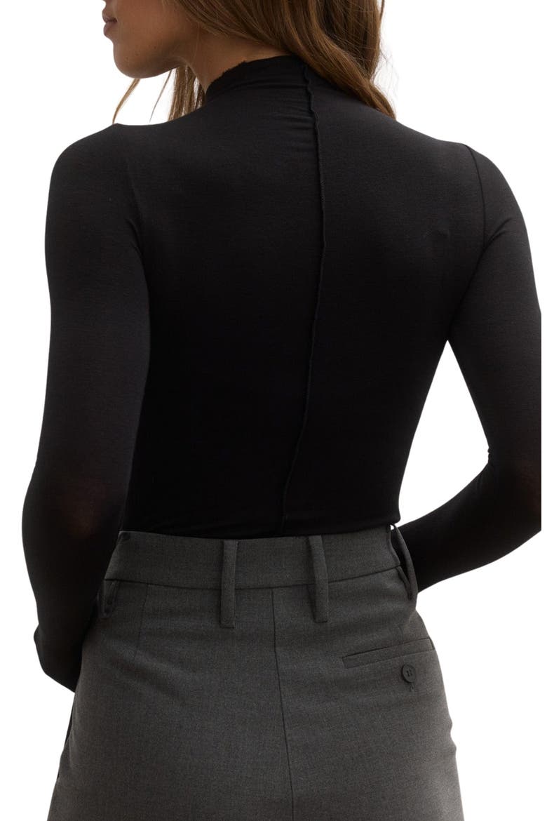 Anisa Mock Neck Top, Alternate, color, SHADOW