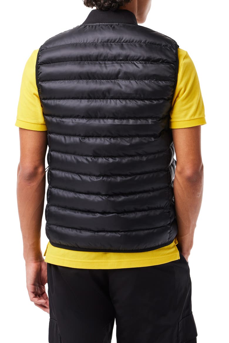 Quilted Nylon Vest, Alternate, color, 031 NOIR