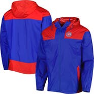 Columbia Men's Columbia Royal/Red Chicago Cubs Omni-Shade Flash Forward Challenger Full-Zip Windbreaker Jacket