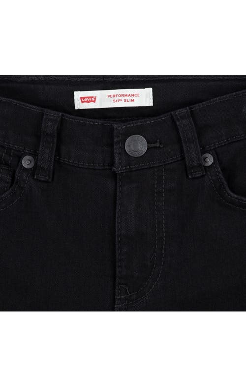 Levi's® Kids' 511™ Performance Straight Leg Jeans In Black