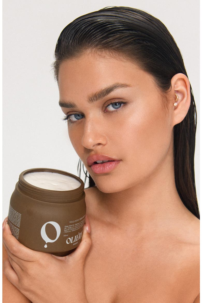 Valour Restorative Smoothing Hair Mask, Alternate, color, Brown